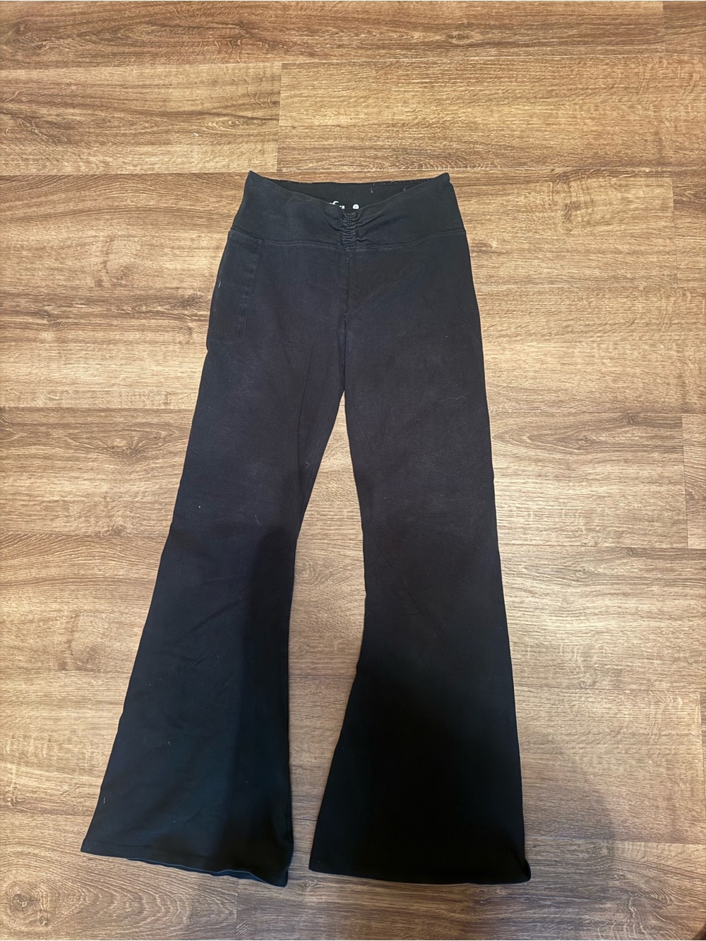 Hollister Black Women's Flare Leggings - Classic High Waist